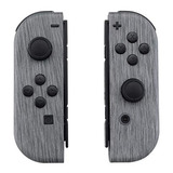 Carcasa Del Controlador De Mano Joycon Con Diseño De Plata