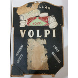 Antiguo Cartel Original 1940 De Pastillas Volpi