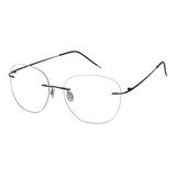 Óculos Armação Grau Titanium Masculino Balgriff Sem Aro 686