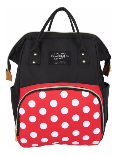 Mochila Pañalera Bolso Maternal Minnie