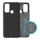 Silicone Case Con Gamuza Interna Para Motorola G60s