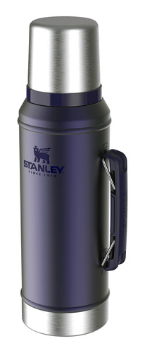 Termo Azul 950ml Manija Pico Cebador Original Stanley