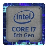 Adesivo Intel Core I7 - 18x18mm -
