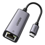 Adaptador Ugreen Usb C - Rj45 Ethernet Lan 1gbps Macbook