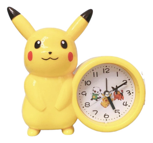 Reloj Despertador De Pikachu Regalo Niños 