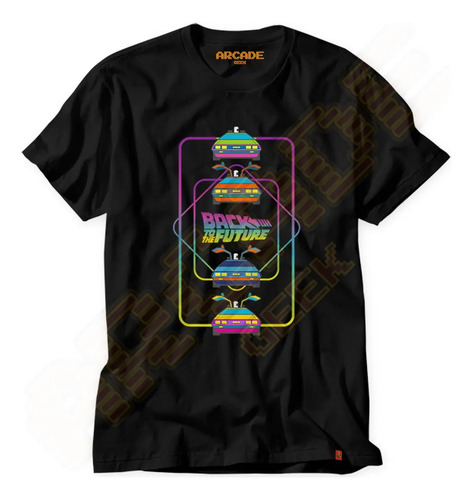 Camiseta Back To The Future Delorean Anos 80 | MercadoLivre