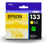 Cartucho Tinta Original Epson 133 Amarillo T133420 +enviogr 