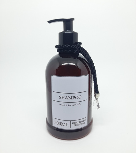 Frasco Dispenser Opções  Shampoo Condicionador Sabonete Liq