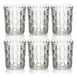 Dicunoy Set Of 6 Vintage Drinking Glasses, 8 Onzas Romant