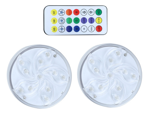 Lámpara Led, Adecuada Para Piscina, Maceta, Pecera