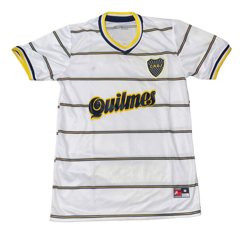 Camiseta De Boca Mercosur 1998 Blanca Riquelme 10 Retro