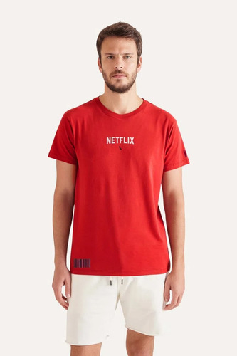 Camiseta Reserva Estampada Netflix Original