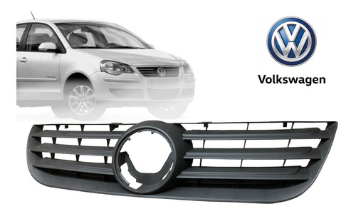 Parrilla Para Volkswagen Polo (2007 Al 2009) Foto 2