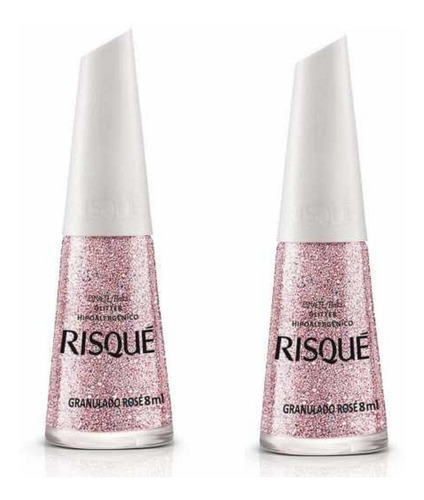 Esmalte Risqué Glitter / Cremoso Cores Suave