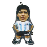Cojin Diego Maradona Argentina 27 Cm - Cojin Mini