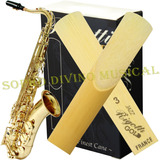 Palheta Rigotti France Sax Tenor 3 Strong ( Caixa Com 10 )