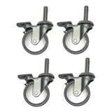 Pack De 4 Ruedas Pyton Para Camas Bases/modelo Rosen O Cic