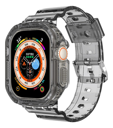 Correa + Case Para Apple Watch Series 3\u002F4\u002F5\u002F6\u002F7\u002F8\u002Fse\u002Fultra | MercadoLibre