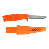 Cuchilo De Rescate Bahco Fluorescente Y Flota 1446-float