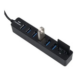 Puertos Adaptador 2 En 1 Multi Usb 3.0 Con Tarjeta Sd