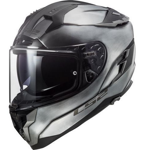 Casco Cerrado Challenger  Ls2 Jeans Titanium Rider One