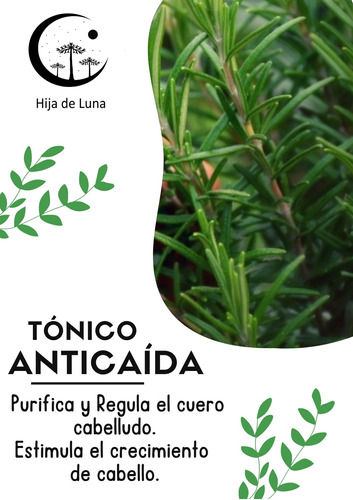 Tónico Capilar Anticaida Estimulador Crecimiento Natural