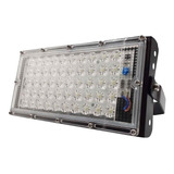 Reflector 50w Led Luz Blanca Exterior Potencia 500w Compacto