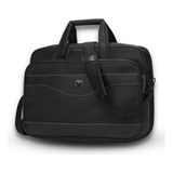 Pasta Executiva Bolsa Ombro Executiva Notebook Maleta Social Cor Preto