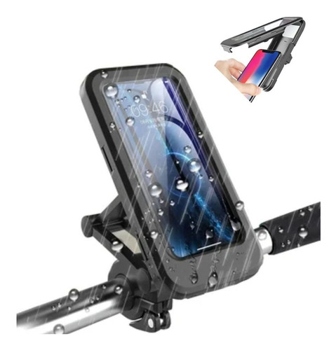 Estuche Para Celular Moto Soporte Impermeable Gps Holders