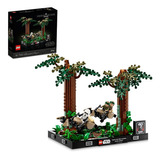 Kit Lego Star Wars Diorama Duelo De Speeders En Endor 75353