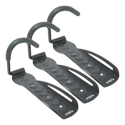 Kit 3 Suporte Bicicleta Bike Parede Vertical Gancho C\u002F Apoio | MercadoLivre
