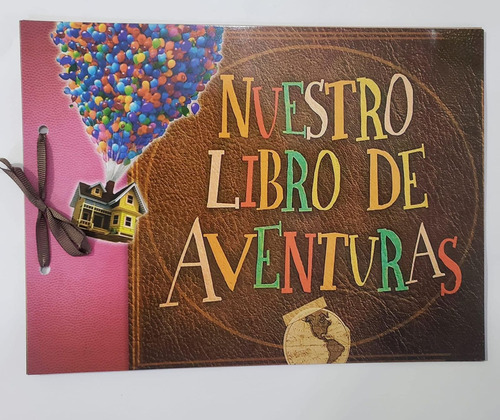 Nuestro Libro De Aventuras Up Pixar Regalo Parejas + 8 Vales