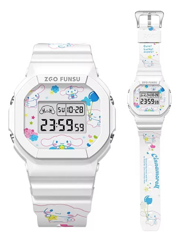 Reloj Digital Sanrio My Melody Cinnamoroll Para Mujer