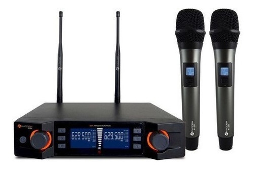 Microfones Sem Fios Kadosh Profissional K-492m Dinâmico Uhf