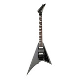 Guitarra Eléctrica Para Zurdo Jackson Js Series Rhoads Js32 De Álamo Satin Gray Satin Con Diapasón De Amaranto