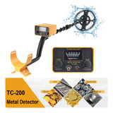 Detector De Metales Tanxunzhe Tc-200 Amarillo