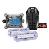 Kit Ajk Smart Control Voltimetro Luces Led Par Rgb Remoto