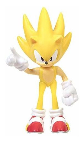 Sonic The Hedgehog Figura De Acción De 2.5 Pulgadas Super So