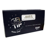 Tips Gel Suave Caja 550pzs Cuadrada Xtra Small Gloss Over