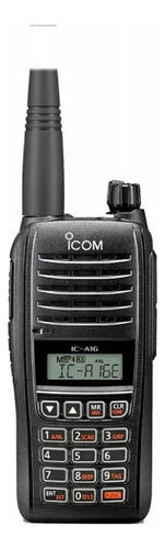 Radio Icom Ic - A16 6w Aeronáutico Vhf Portátil 