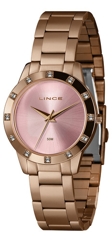 Relogio Lince Feminino Urban Analogico Lrr4735l34 Rosegold