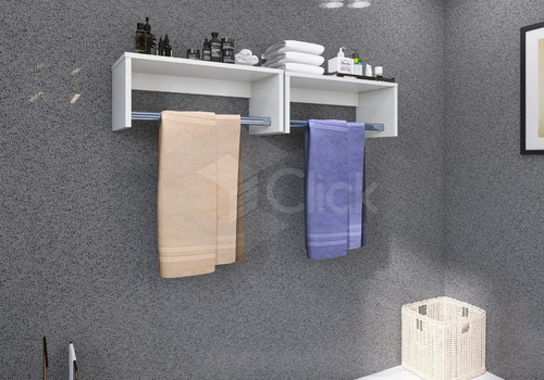 Kit 2 Porta Gancho Cabideiro Acessório Para Lavabo Oferta