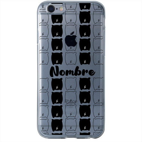 Funda Para Apple iPhone Cerditos Personalizada Con Nombre