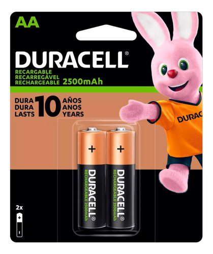 Duracell Pilas Recargables Aa Blister X2 Doble A