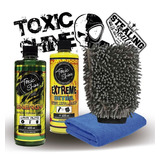 Toxic Shine | Kit Combo Lavado | Básico #24 | Shampoo + Cera