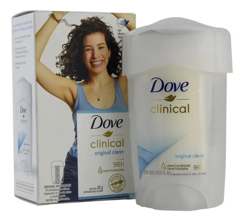 Antitranspirante Maximum Protection Original Dove Clinical
