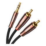 Ugreen Cable Adaptador De Audio Jack 3.5mm A 2 Rca Macho 1m