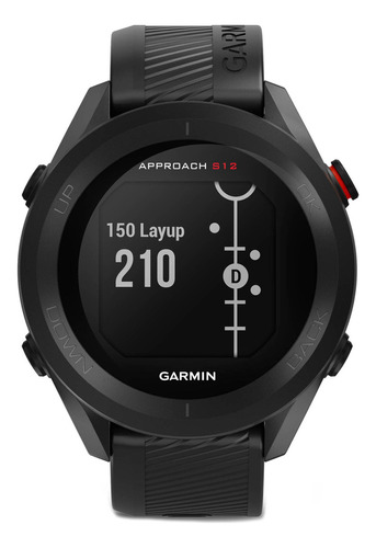 Smartwatch Reloj Golf Garmin Approach S12 Tienda Oficial Color Del Bisel Negro
