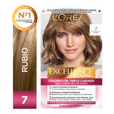  Kit De Coloración Excellence Creme L'oréal Paris Tono Tono 7 Rubio