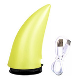 2 Cuerno De Iluminado Para Casco Desmontable Amarillo